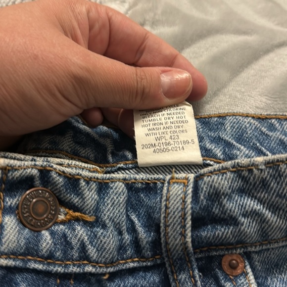 Vintage 1996 Levi’s Orange tab 505 straight leg denim size 38x30 - Picture 7 of 7